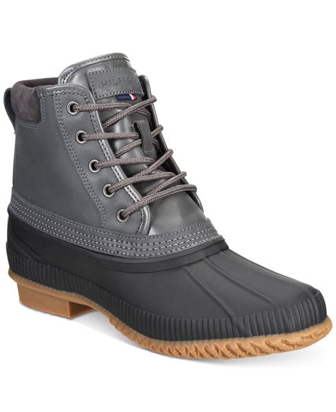 tommy hilfiger duck boots men.